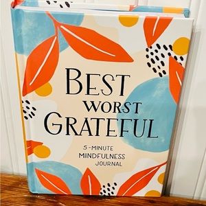 New Best Worst Grateful 5 Minute Mindfulness Journal
